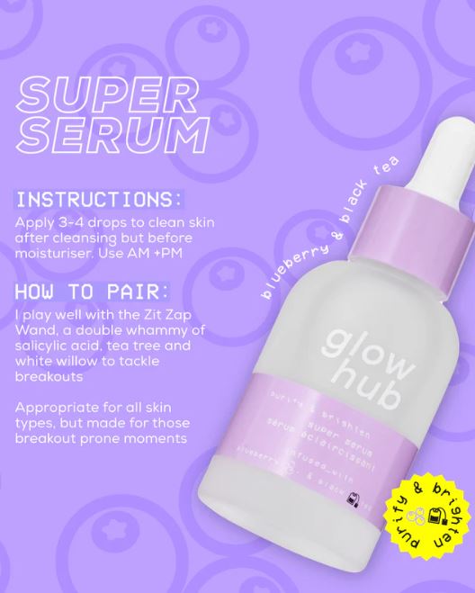 Glow Hub Purify & Brighten Super Serum 30ml