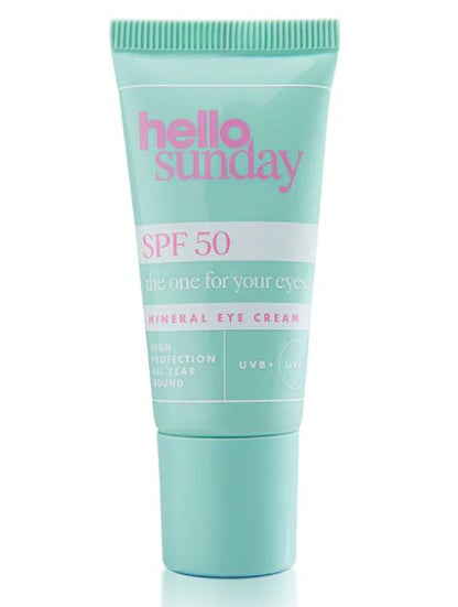 Hello Sunday The One For Your Eyes SPF50 Brightening and Lifting Eye Cream Mineral with Peptides