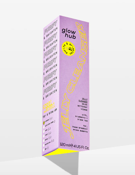 Glow Hub Purify & Brighten Jelly Cleanser 120ml