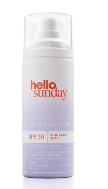 Hello Sunday The Retouch One SPF 30 Invisible Face Mist with Hyaluronic Acid